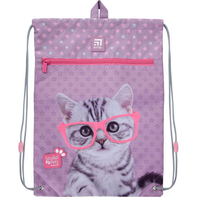 

Сумка для обуви с карманом Kite Education Studio Pets SP21-601M-1