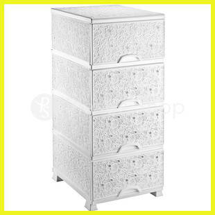 

Комод ажурный Elif белый