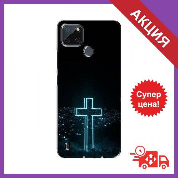 

Чехлы с принтом на RealMe Realme C21Y / C25Y / Чехлы с картинкой для Реалми / Чехлы для RealMe Realme C21Y /, Синий