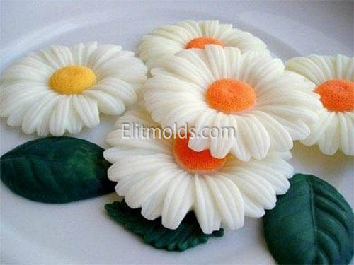 

Силиконовая форма Ромашка 3D