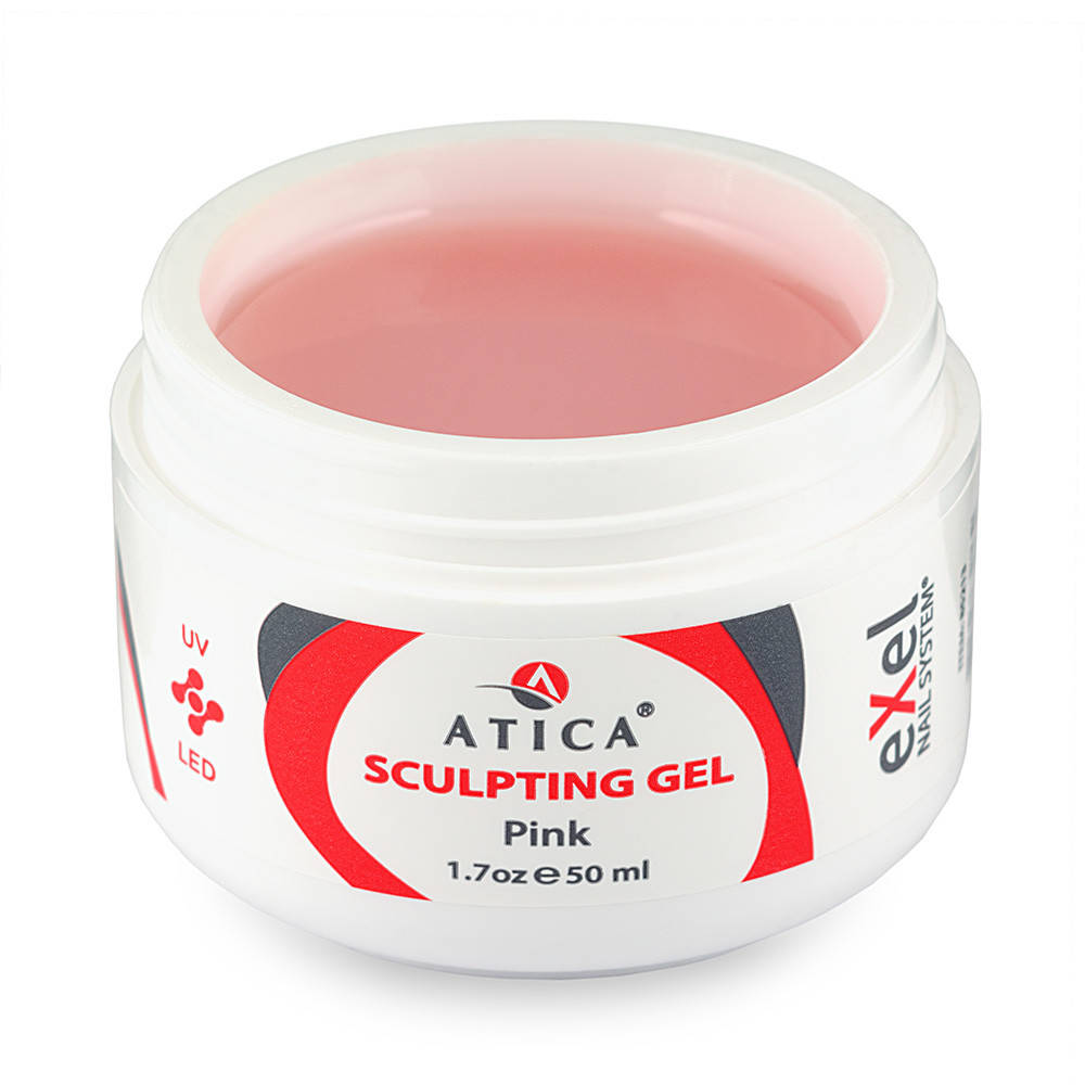 

Гель конструирующий (скульптурный) светло-розовый Atica - Pink, 15 мл