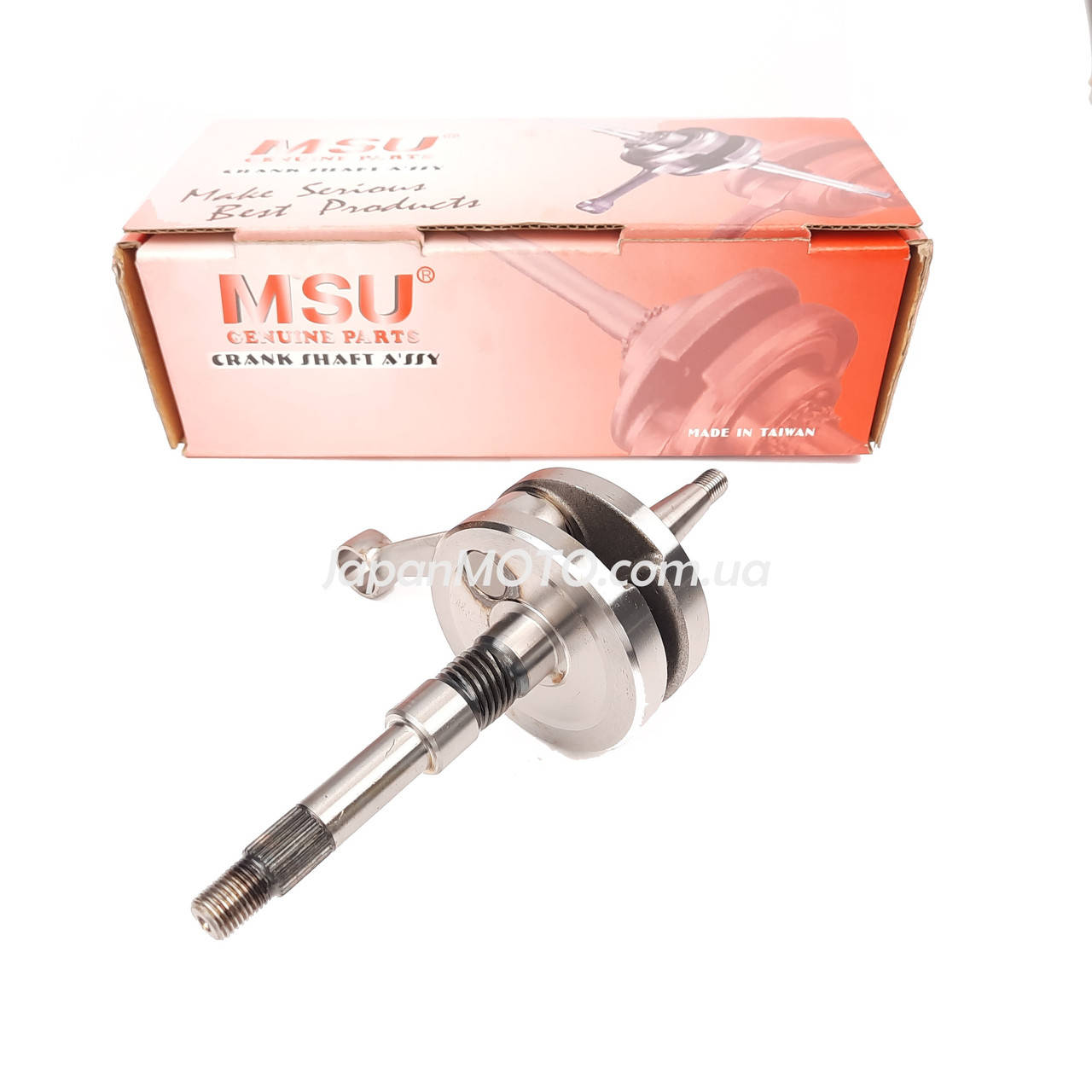 

Коленвал HONDA DIO AF-27/28/LEAD AF-20 вал 14мм шатун +0.9мм тюнинг 65cc MSU