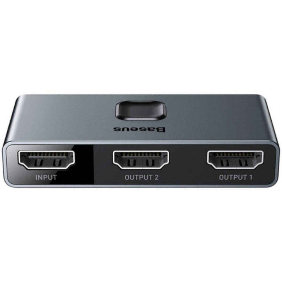 

USB-Hub Baseus Matrix HDMI Splitter (2in1or 1in2) Space Gray