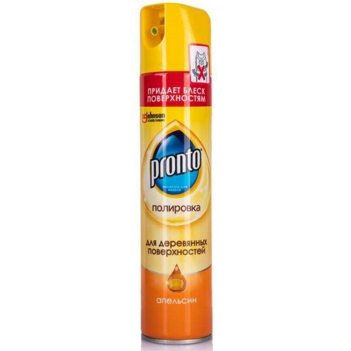 

Поліроль для меблів Pronto аерозоль Апельсин 250мл