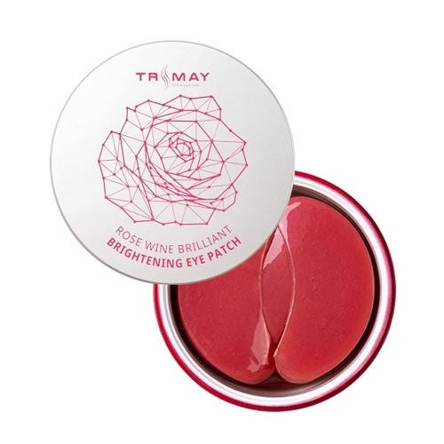 

Гидрогелевые патчи с вином и розой для яркости кожи Trimay Rose Wine Brilliant Brightening Eye Patch 60+30 шт.