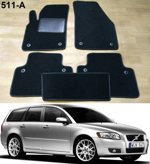 

Ворсовые коврики на Volvo V50 '04-12