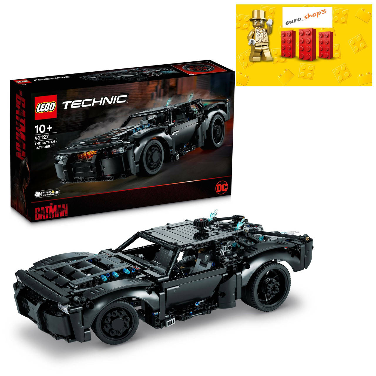 

LEGO Technic Batman - Batmobil 42127, Черный