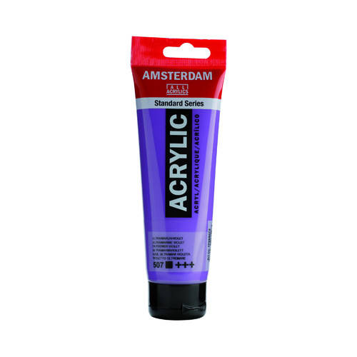 

Краска акриловая AMSTERDAM, (507) Ультрамарин фиолетовый, 120 мл, Royal Talens