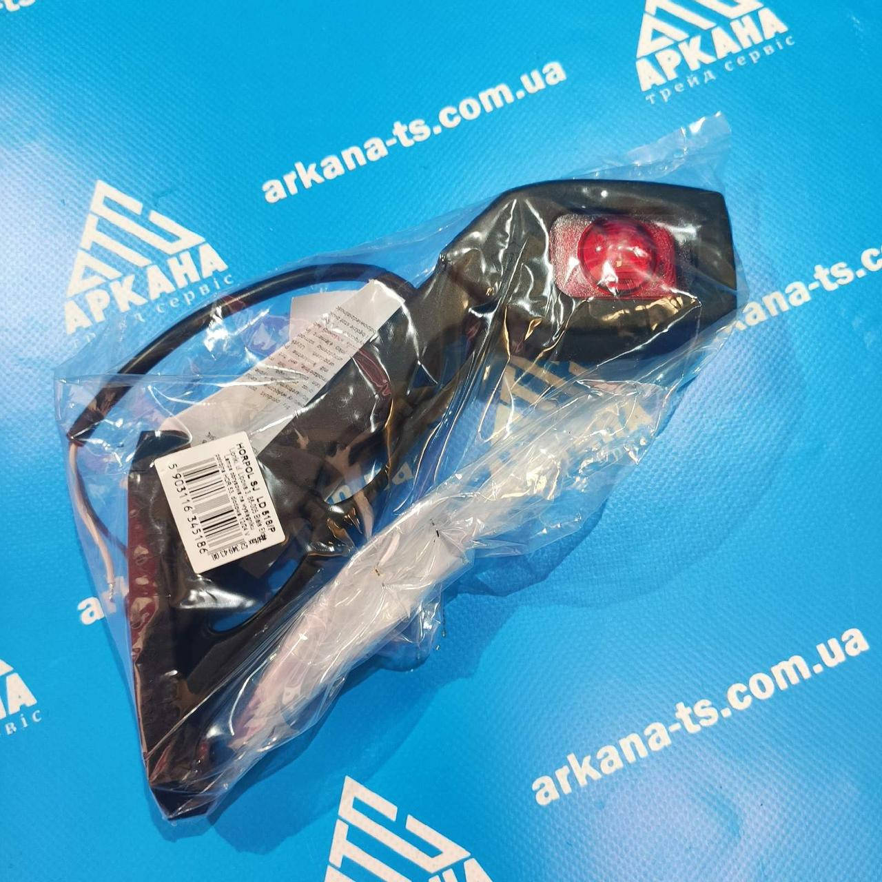 

Фонарь габаритный LED диагональный длинный правый