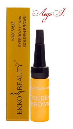 

Хна EKKOBEAUTY для бровей Golden Brown