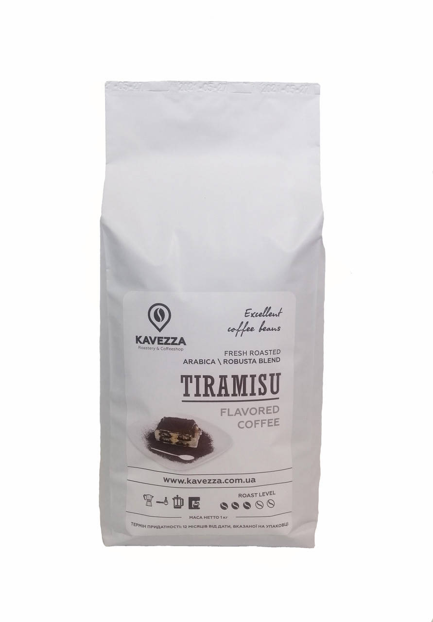 

Кава в зернах ароматизоавна "Тірамісу"(Tiramisu), 1 кг