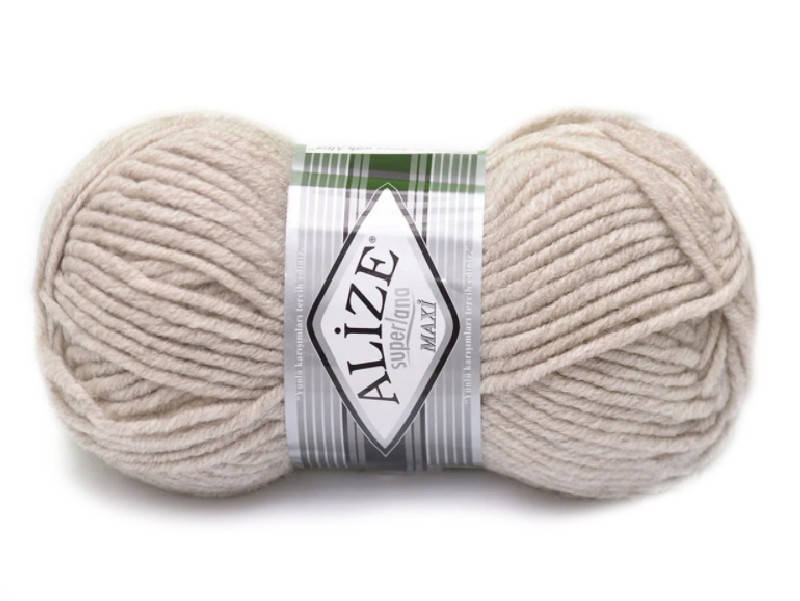 

Alize Superlana maxi, №152 бежевый меланж