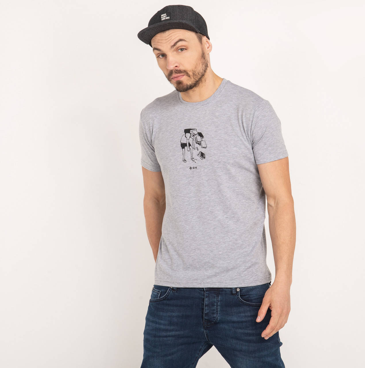 

Футболка HARACTER (SIZE: S, M, L, XL)