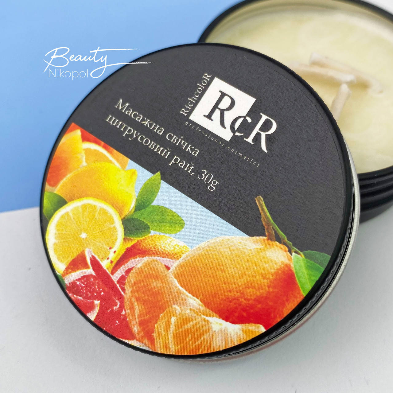 

Свеча массажная Richcolor, цитрусовый микс