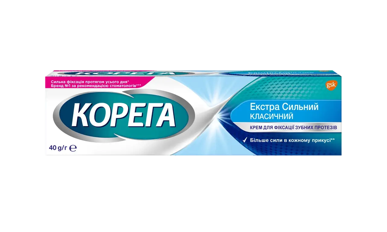 

Крем Корега Экстра Сильный классический, 40 г