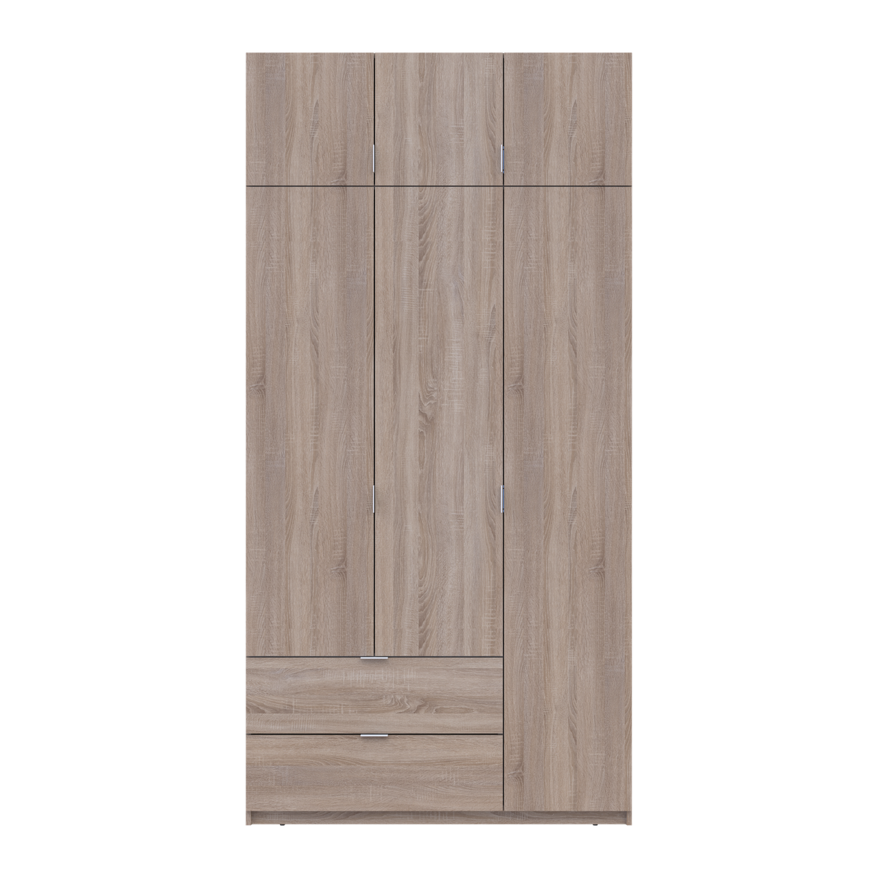 Розпашна Шафа для одягу Doros Лукас Дуб Сонома 3ДСП 120х50х240 (80737799)
