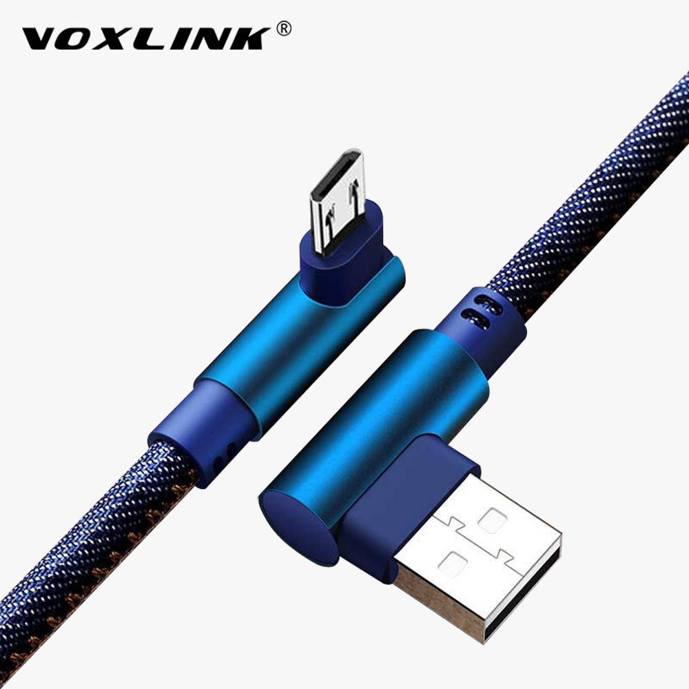 

Кабель Voxlink 2.4A USB - Micro USB 1 метр ZS83211 Синий