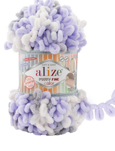 

Пряжа Puffy Fine Color Alize-6372