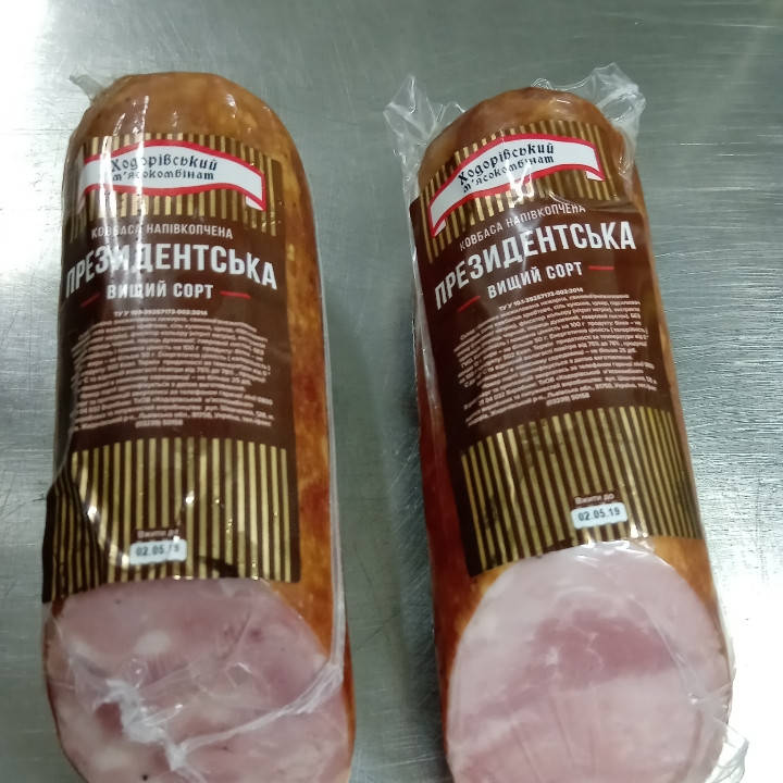 

Ковбаса Президентська н/к в.г Ходорівський мясокомбінат
