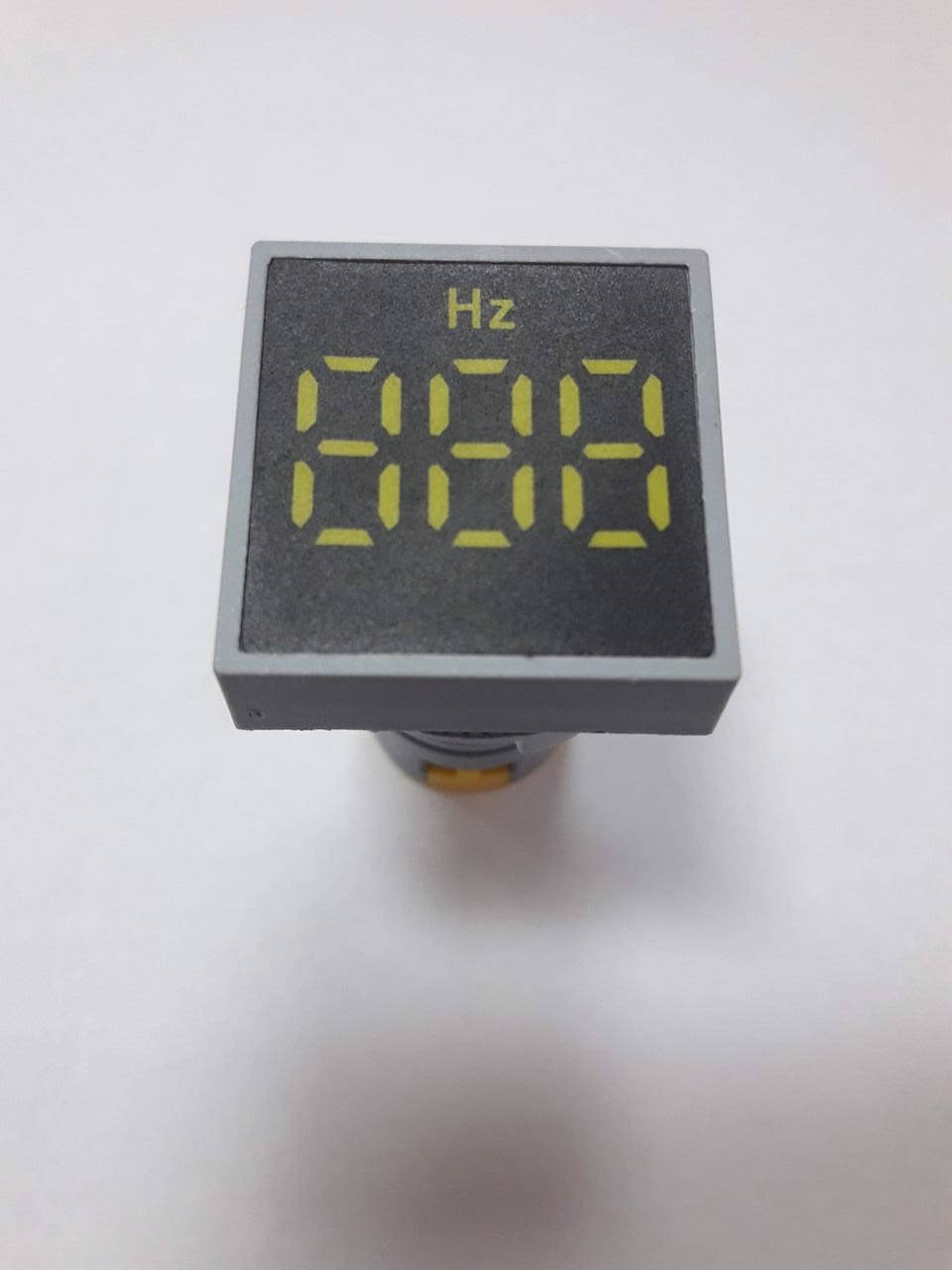 

Частотомер квадратный врезной AD22 желтый ST 915Y