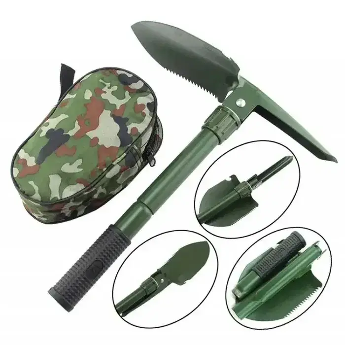 

Тактическая складная саперная лопатка 5 в 1