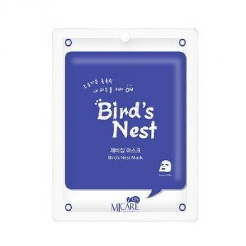 

Тканевая маска с экстрактом ласточкиного гнезда MJ Care Bird's Nest mask