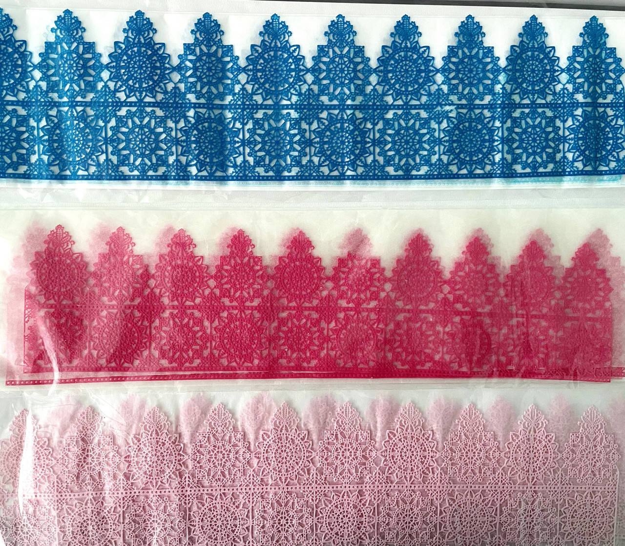 

Мереживо №3, 95*380мм, кольори в асортименті