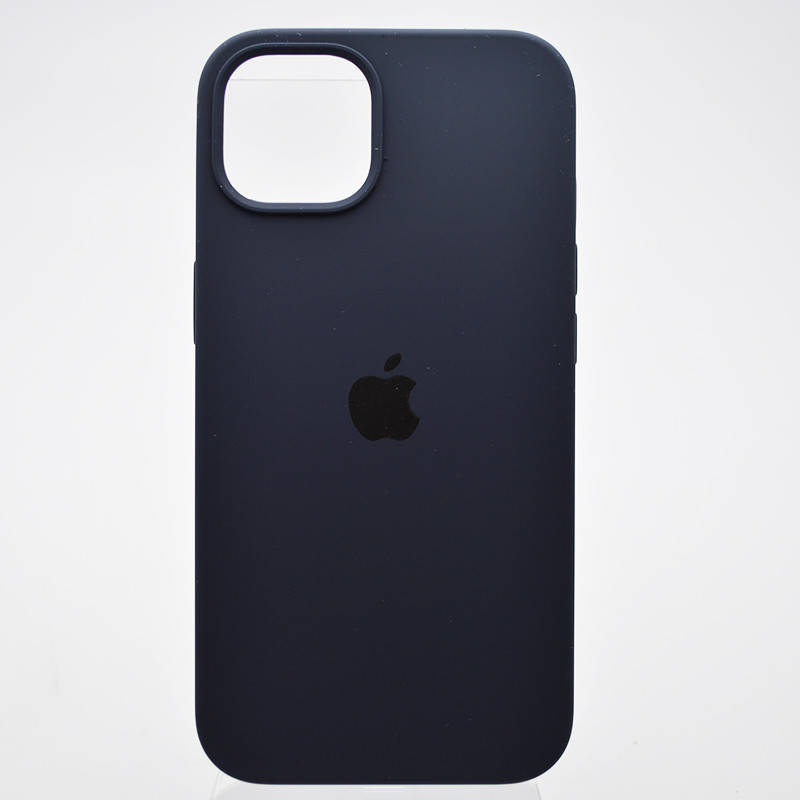 

Чехол накладка Silicon Case Full cover для Apple iPhone 13 Midnight blue, Синий