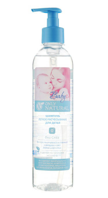 

Шампунь для детей Only Natural Легкое расчесывание 400 мл