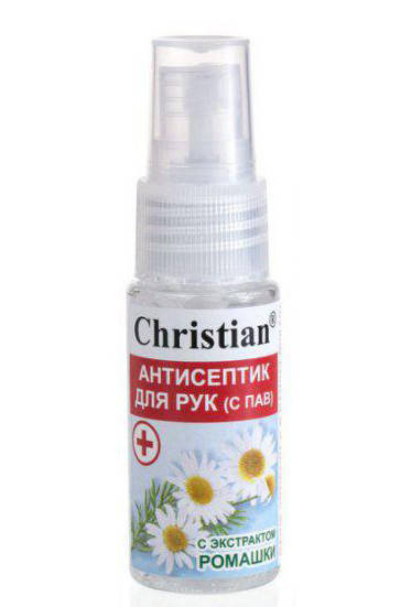 

Christian Антисептик-спрей для рук с экстрактом ромашки 20ml CA-20/21 C