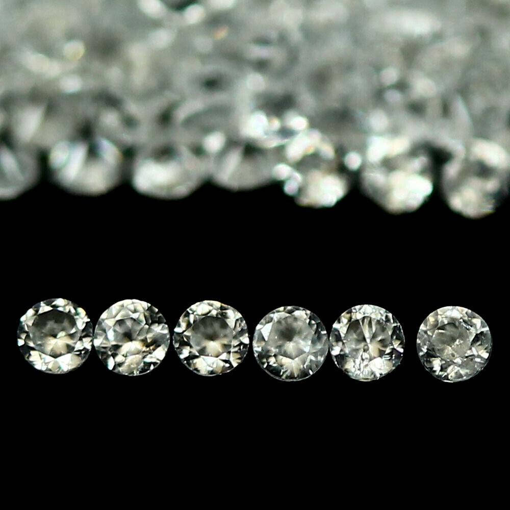 

Натуральный белый Циркон круг 1.3мм 0.01ct