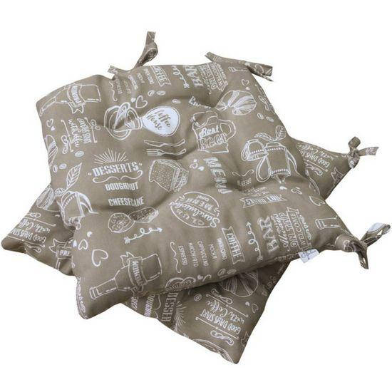 

Подушка на стул 40х40 BEIGE Breakfast Прованс (011186)