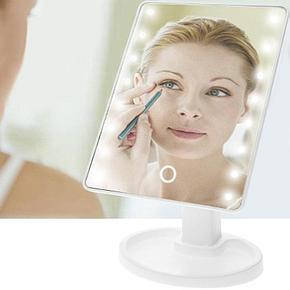 

Настольное зеркало для макияжа Mirror c LED подсветкой Белый