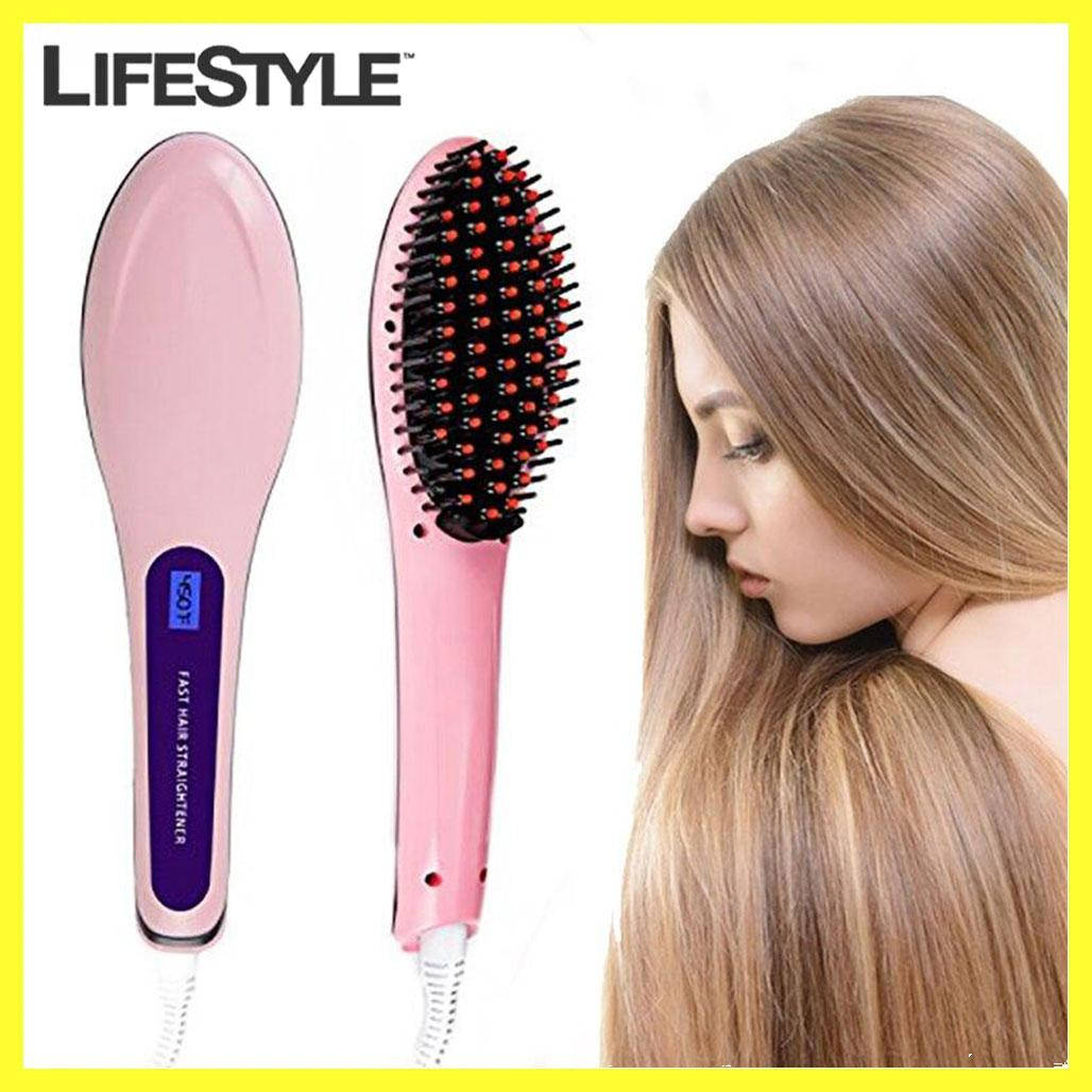 

Расческа-выпрямитель Fast Hair Straightener / Электрическая расческа выпрямитель