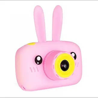 

Детский фотоаппарат зайчик Bunny GM-30 розовый/Детская фотокамера зайчик