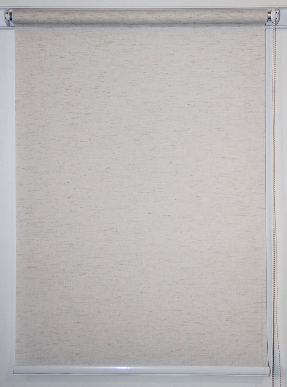 

Рулонная штора 1050*1500 Flax Крем, Бежевый