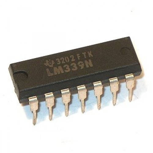 

Компаратор LM339, DIP14