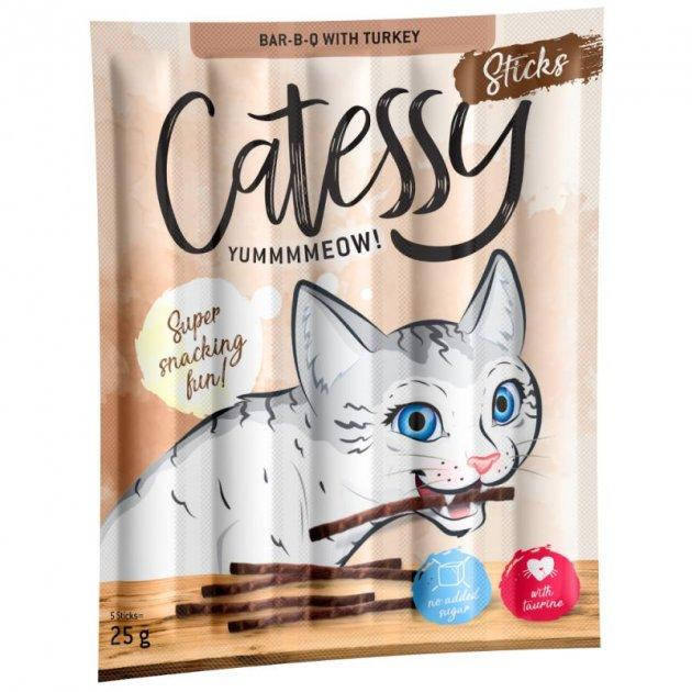 

Палочки Catessy Sticks лакомство для котов со вкусом индейки, 10шт x 5 г