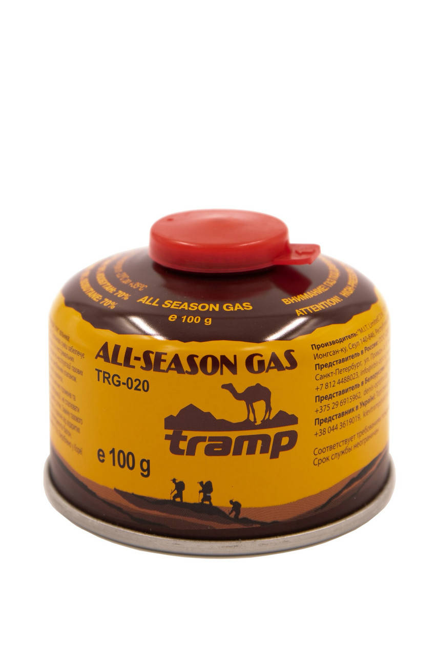 

Баллон газовый Tramp (резьбовой) 100 грам TRG-020