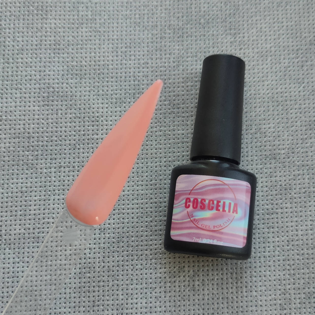 

Гель лак персиковый 7 мл №10 Coscelia Нюдовая коллекция