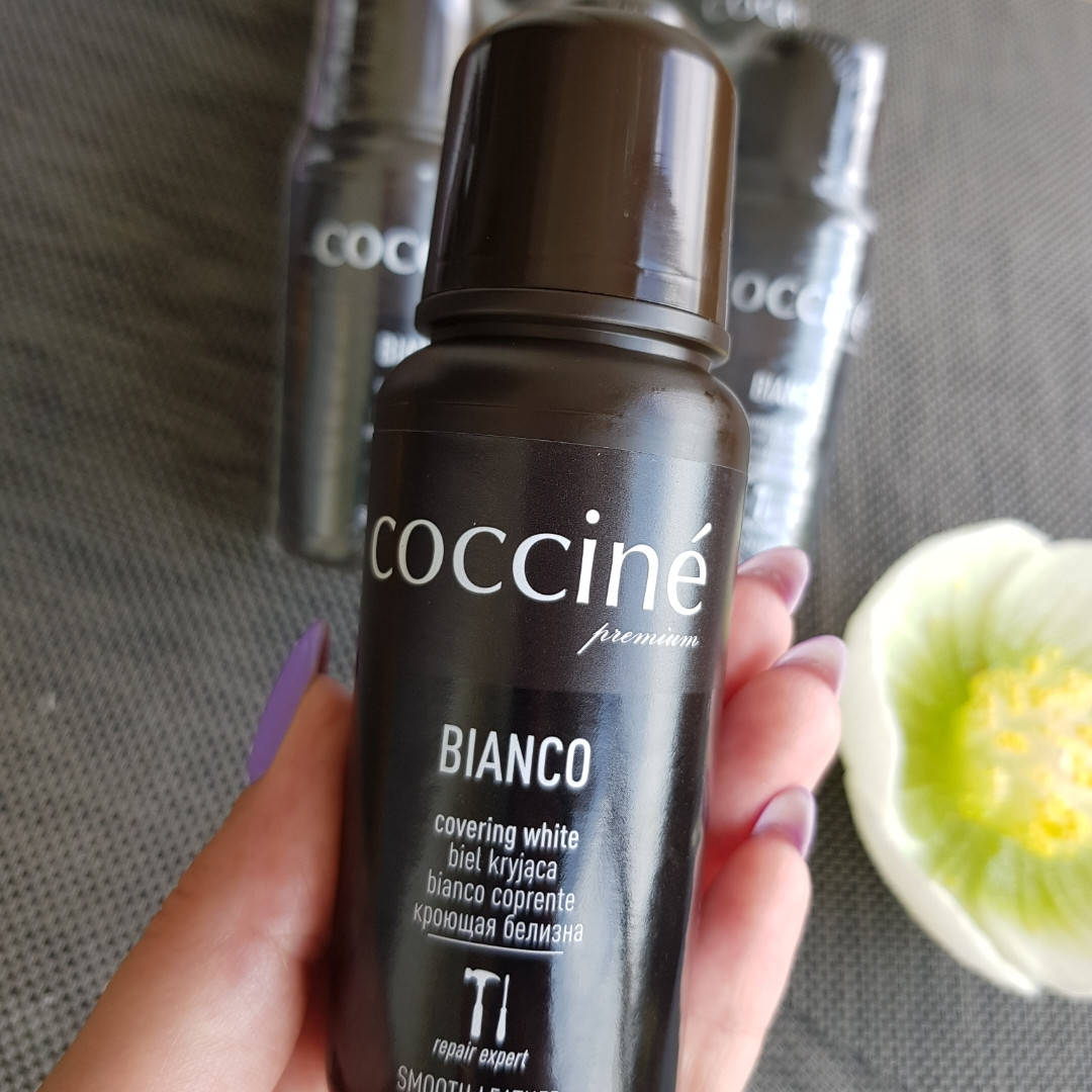 

Краска-паста для обуви белая Coccine Bianco Premium 75 мл. New Design, Белый
