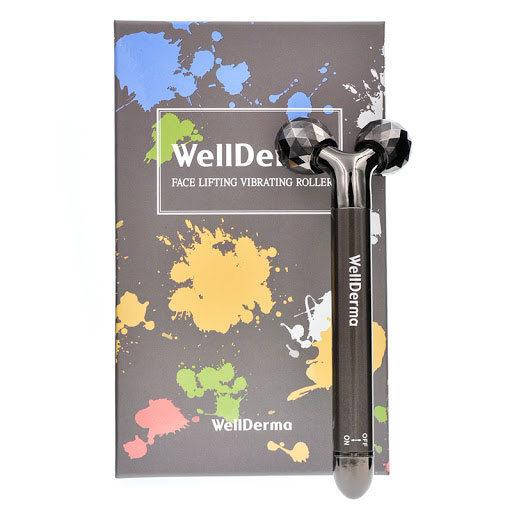 

Роликовый массажер с вибрацией для лифтинг-эффекта Wellderma Face Lifting Vibrating Roller