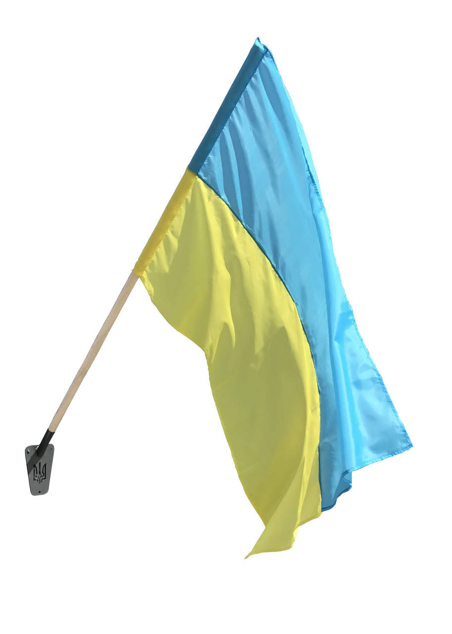 

Флаг Украины (1200х800) + держатель для флага