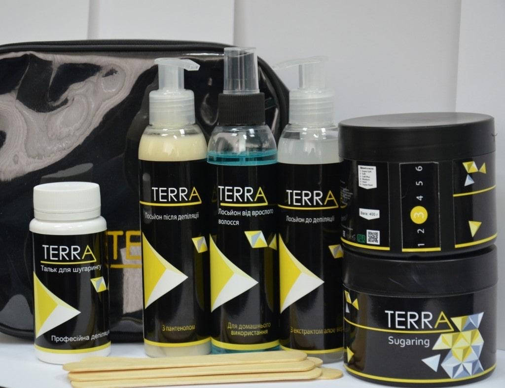 

Набор для домашнего шугаринга TERRA Home