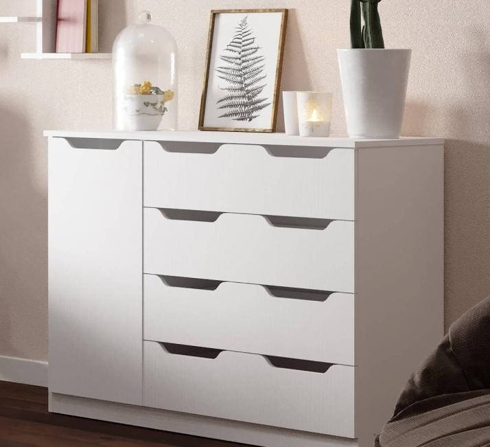 

Комод с выдвижными ящиками MebelProff Комод-4+1М, тумба для хранения вещей