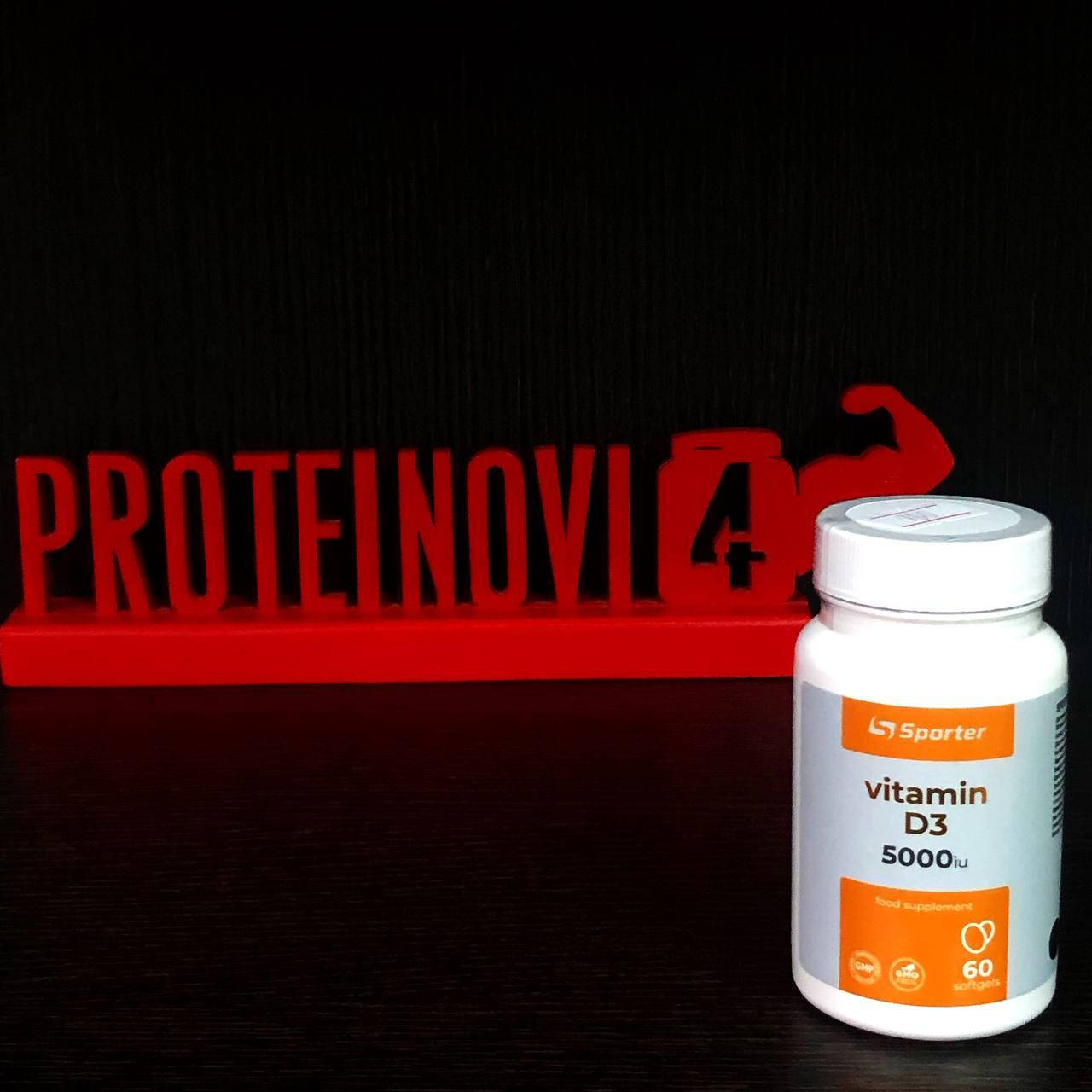 

Sporter Vitamin D3 5000ME 60caps