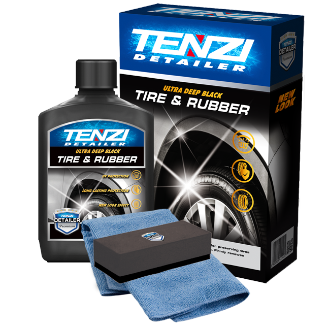 

Чернитель резины и пластика автомобиля, NANO-молочко Tenzi TIRE & RUBBER (0,3 л)