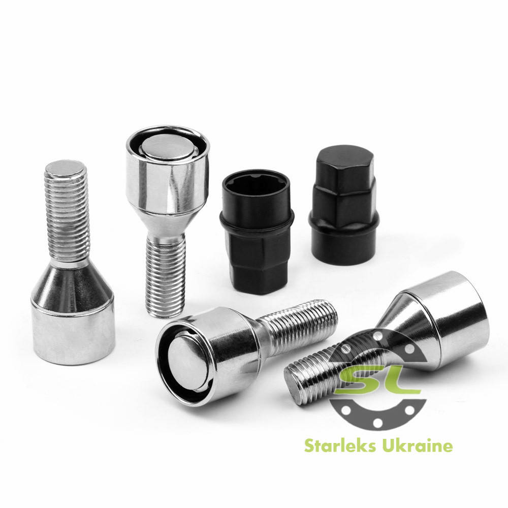 

Секретные болты 14х1.5х28мм Конус (BMW,Volvo,Saab,Peugeot) Starleks