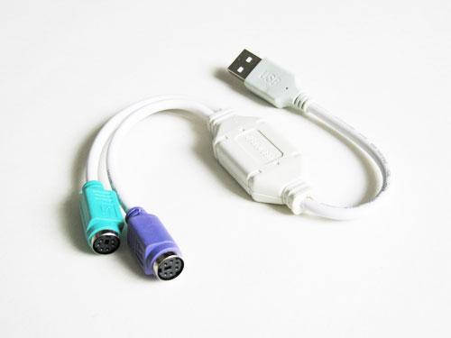 

Переходник USB - 2 ps 2 для клавиатуры и мыши
