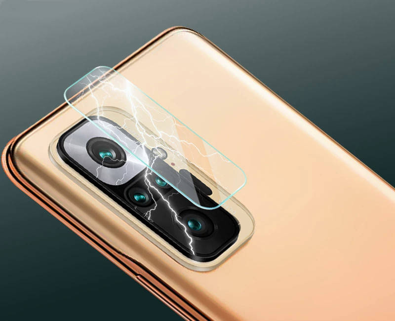 

Прозрачное защитное стекло на камеру Xiaomi Redmi Note 10 Pro для камеры, Прозрачный